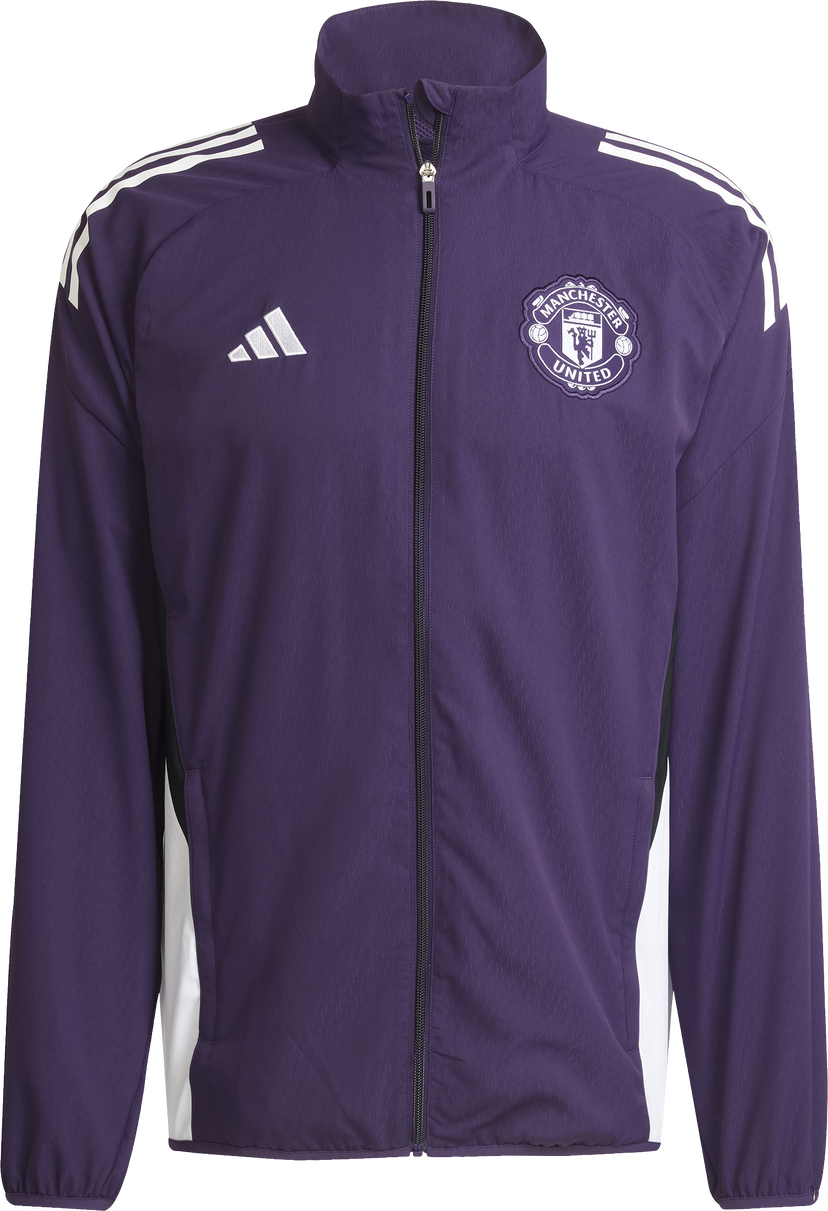 Jakke adidas Originals Manchester United Pre-Match Jacket 2025/26 Lilla | jp3107