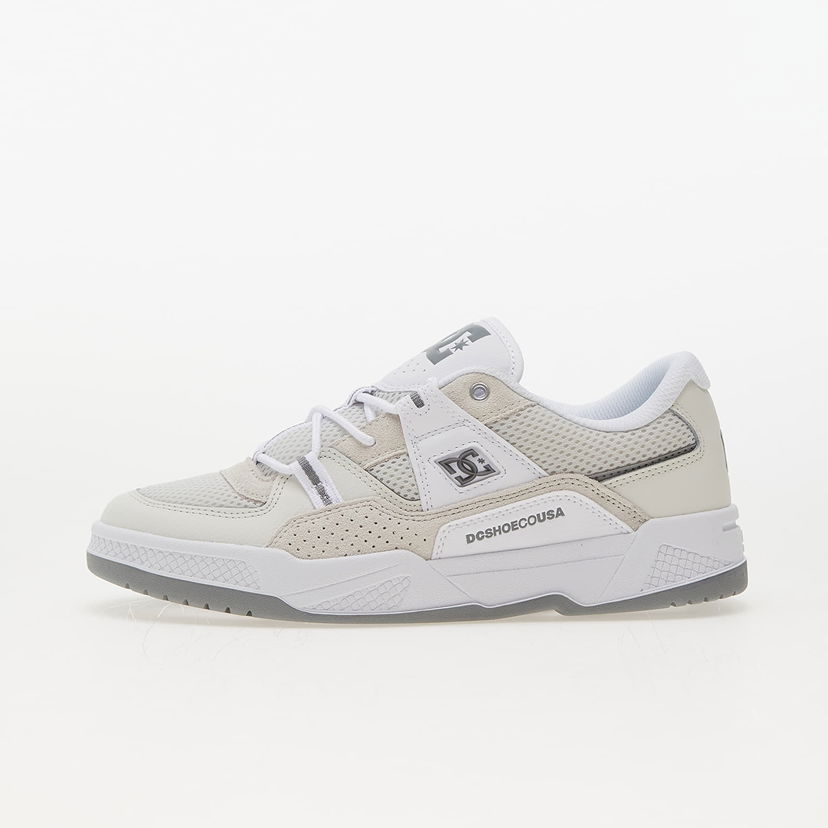 Skateboarding DC Construct Off White Hvid | ADYS100822-OWH