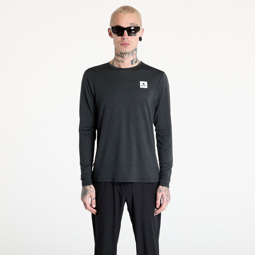 T-shirt Saysky SAYSKY Clean Pace Long Sleeve T-Shirt Sort | XMRLS20C9001