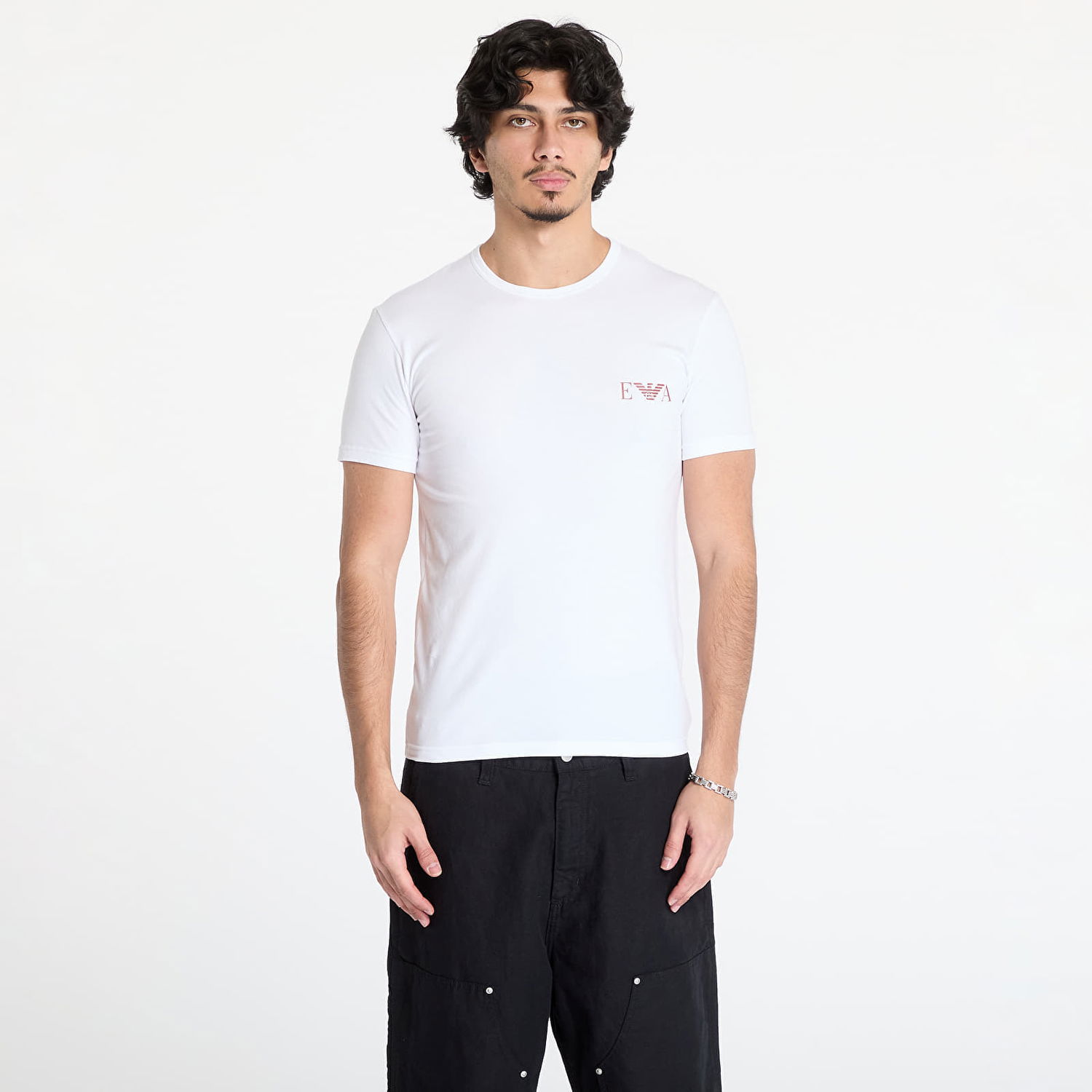 T-shirt Emporio Armani EA7 Emporio Armani 2-Pack Crew Neck T-Shirts Hvid | EM001849AF10778M0080, 0