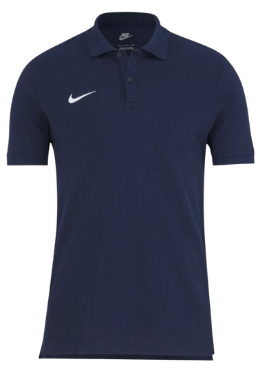 Polo skjorte Nike Team Cotton Polo Shirt Mørkeblå | 0208nz-451, 0