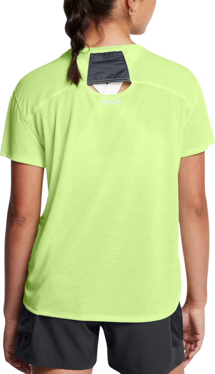 T-shirt Under Armour Trail Run Short Sleeve T-Shirt Grøn | 1383361-304, 1