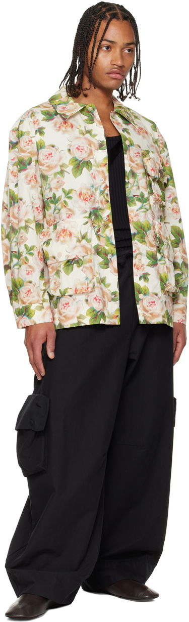 Skjorte Simone Rocha Simone Rocha Multi Pocket Snap Shirt Flerfarvet | 5381D 1268, 3
