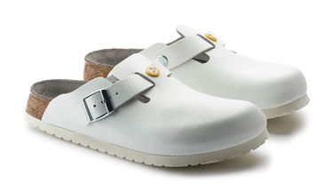 Sneakers og sko Birkenstock Boston ESD Natural Leather Grå | 61370, 3