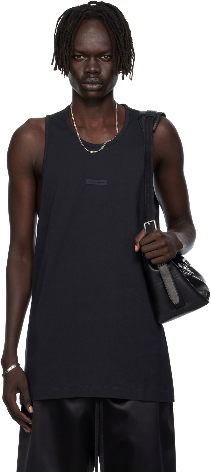 Tanktop Fear of God Fear of God ESSENTIALS Vintage Fit Tank Top Sort | 125SP254230F