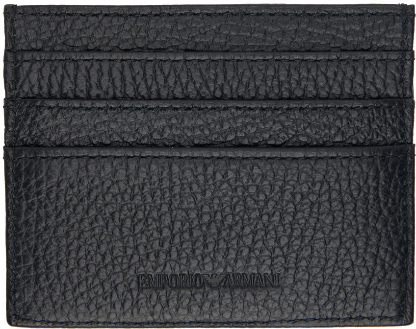 Tegnebog Emporio Armani Bonded Card Holder Sort | Y4R173 Y068E, 1