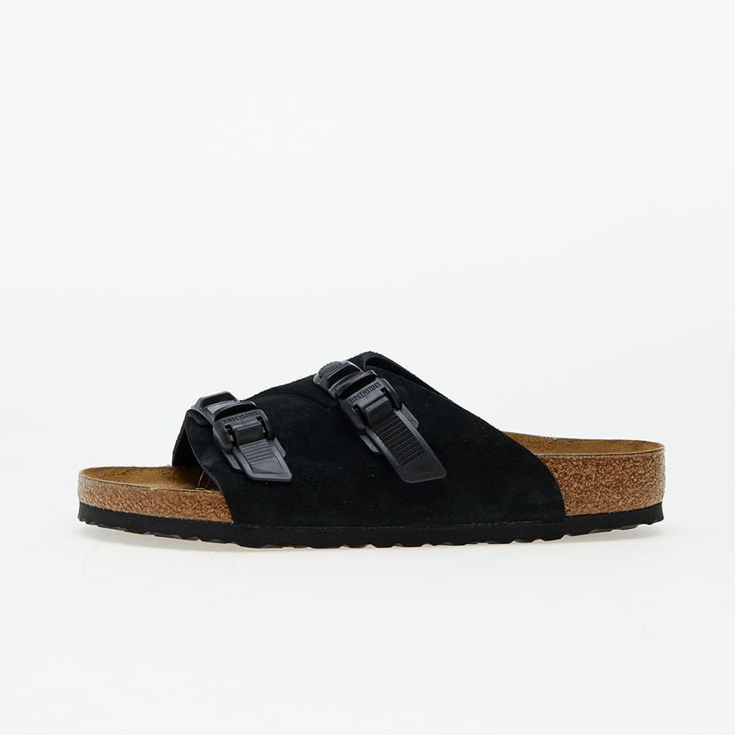 Sneakers og sko Birkenstock Zürich Tech Suede Leather Sort | 1026763