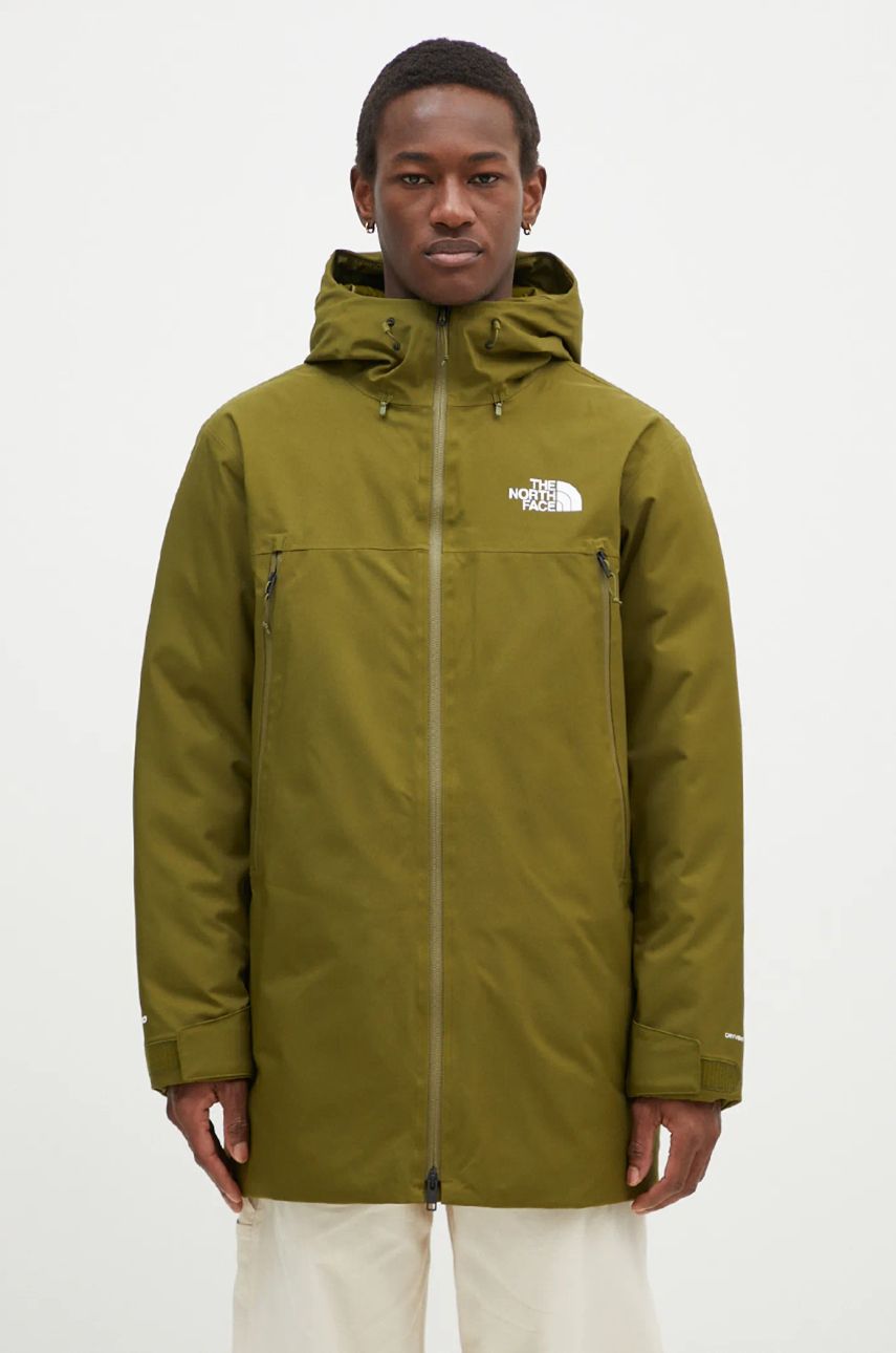 Parka The North Face MTN Range Winter Parka Grøn | NF0A88WEPIB1, 0