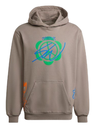 Sweatshirt adidas Originals Sean Wotherspoon x Superturf Hoody Brun | HI3302