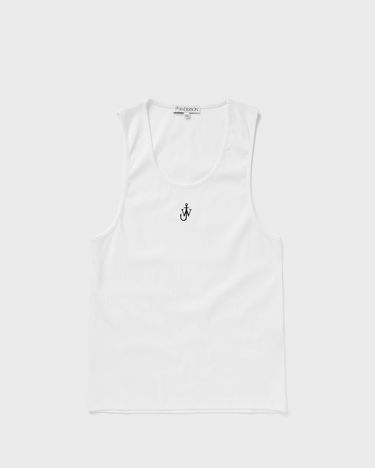 Tanktop JW Anderson ANCHOR EMBROIDERY VEST Hvid | JO0228-PG1512-001, 0
