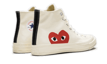 Sneakers og sko Converse Comme des Garçons x Chuck Taylor All Star Hi "Milk" Beige | 150205C, 3