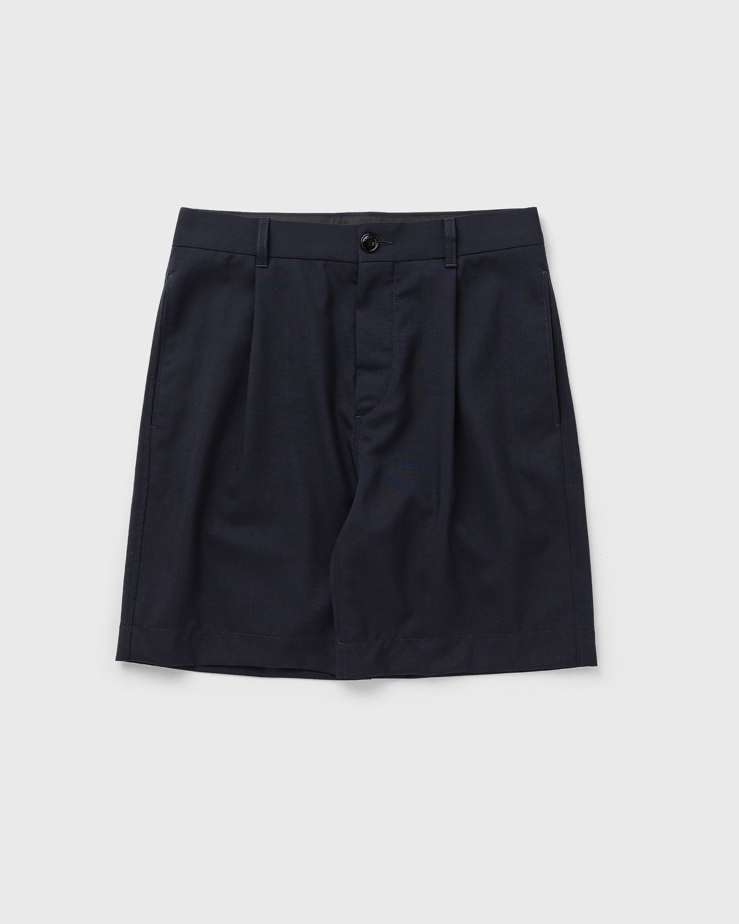 Shorts Marni Marni Pleated Casual Shorts Mørkeblå | PUMU0289A0-00B99, 0