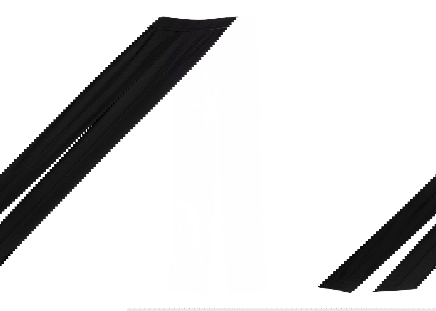 Bukser Jacquemus Pantalon Tibau Slit Sort | 231PA038-1333-990, 0