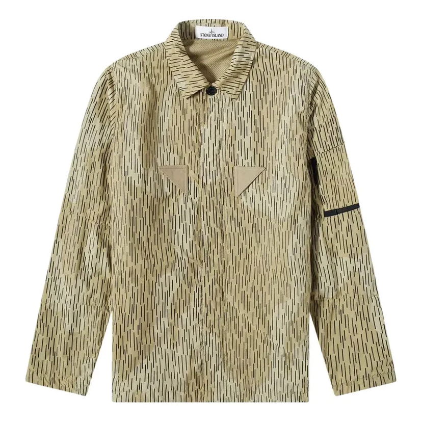 Skjorte Stone Island Overshirt Beige | 7515112E2-V0091