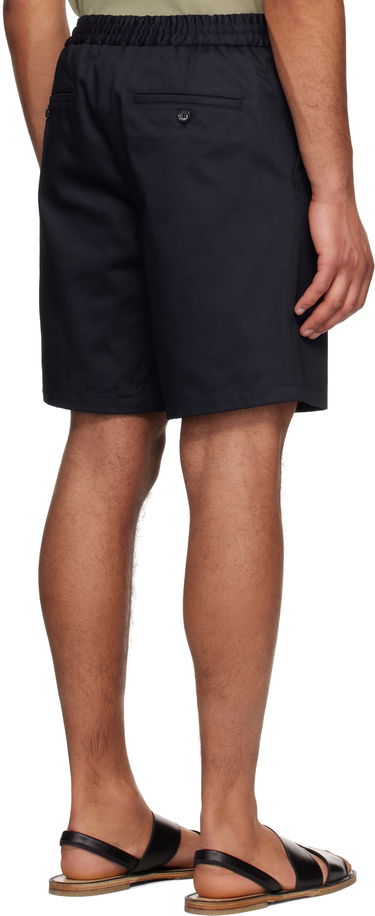 Shorts AMI AMI Paris Elasticated Waist Shorts Mørkeblå | HSO303.CO0103, 2