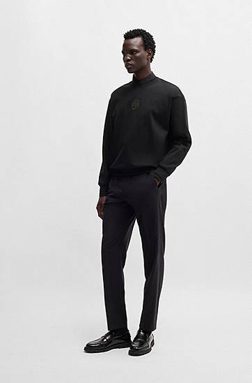 Sweatshirt BOSS Relaxed Fit Sweatshirt with Double B Monogram Sort | 50527667, 1