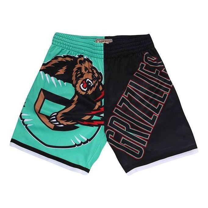 Shorts Mitchell & Ness Mitchell & Ness NBA Memphis Grizzlies Big Face Shorts Sort | PSHR4351-VGRYYPPPTEAL