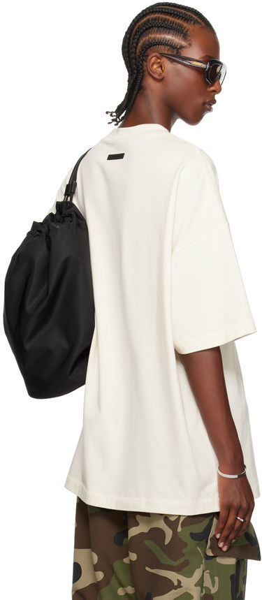 T-shirt Fear of God Fear of God Essentials Crewneck T-Shirt Hvid | 125BT244192F, 2