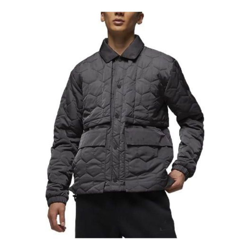 Puffer jakke Jordan Jordan 23 Engineered Men's Quilted Jacket Grå | DV7696-022