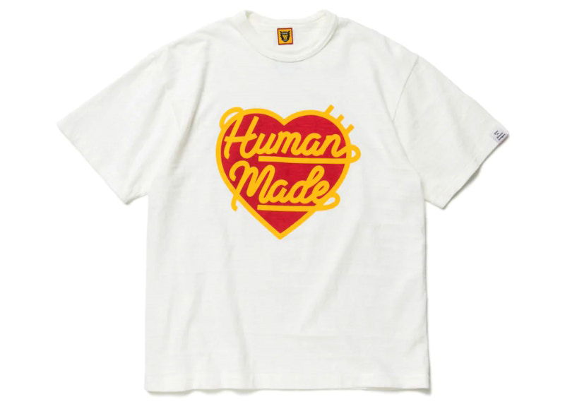 T-shirt Human Made Heart Logo Graphic T-Shirt Hvid | HM23TE025
