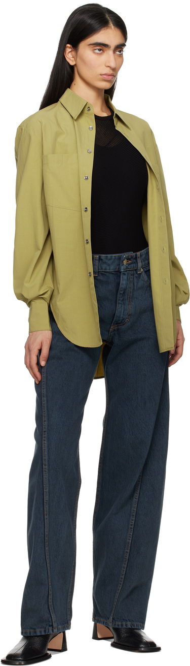Skjorte Eckhaus Latta Eckhaus Latta Notebook Shirt Grøn | 1216-EL-PS25-P -, 3