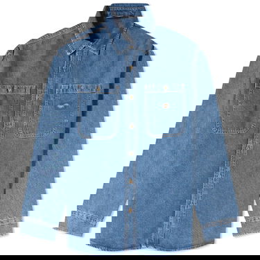 Skjorte Dickies Houston Denim Shirt "Classic Blue" Blå | DK0A4YF5CLB1, 0