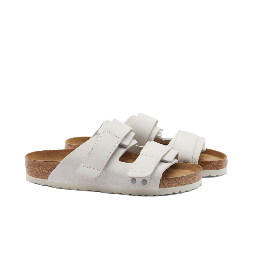 Sneakers og sko Birkenstock Uji Antique White Suede Hvid | 1024800