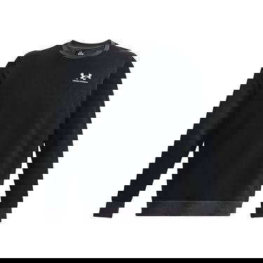 Sweatshirt Under Armour Essential Fleece Crewneck Sort | 1381213-001, 4