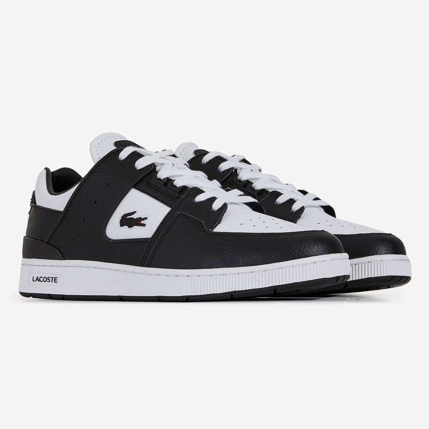 Sneakers og sko Lacoste Court Cage "Blanc/Noir" Mørkeblå | 46SMA0091-147, 1