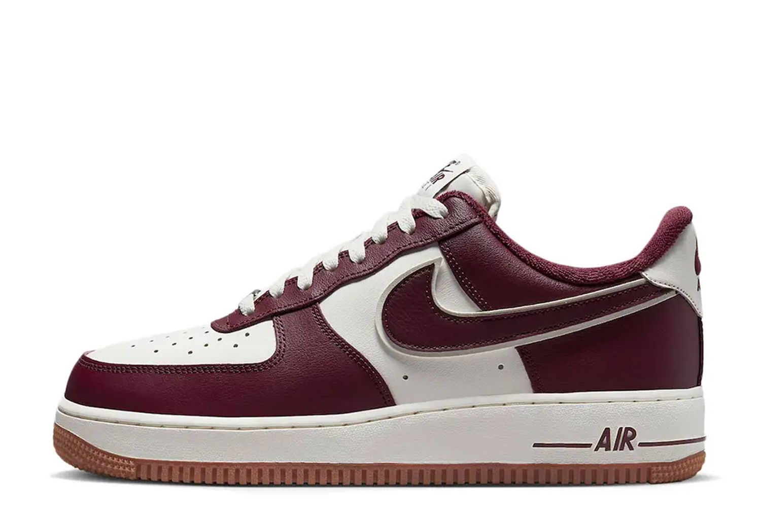 Sneakers og sko Nike Air Force 1 Low College Pack Maroon Gum Bourgogne | DQ7659-102, 0
