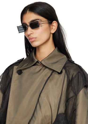 Solbriller Feng Chen Wang Feng Chen Wang Bamboo Sunglasses Metalisk | SSE-WS01-BRS, 3
