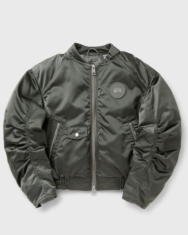 Bomberjakke Canada Goose Satin Full-Zip Bomber Jacket Grøn | 4904WT-9852, 1