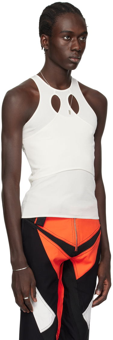 Tanktop Dion Lee Mobius Loop Tank Top Hvid | C7243PS24, 3