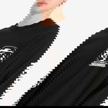 T-shirt Neighborhood Neighborhood x Bounty Hunter LS-1 Long Sleeve T-Shirt, Size Large Sort | 251PCBHN-LT02-BLK, 5