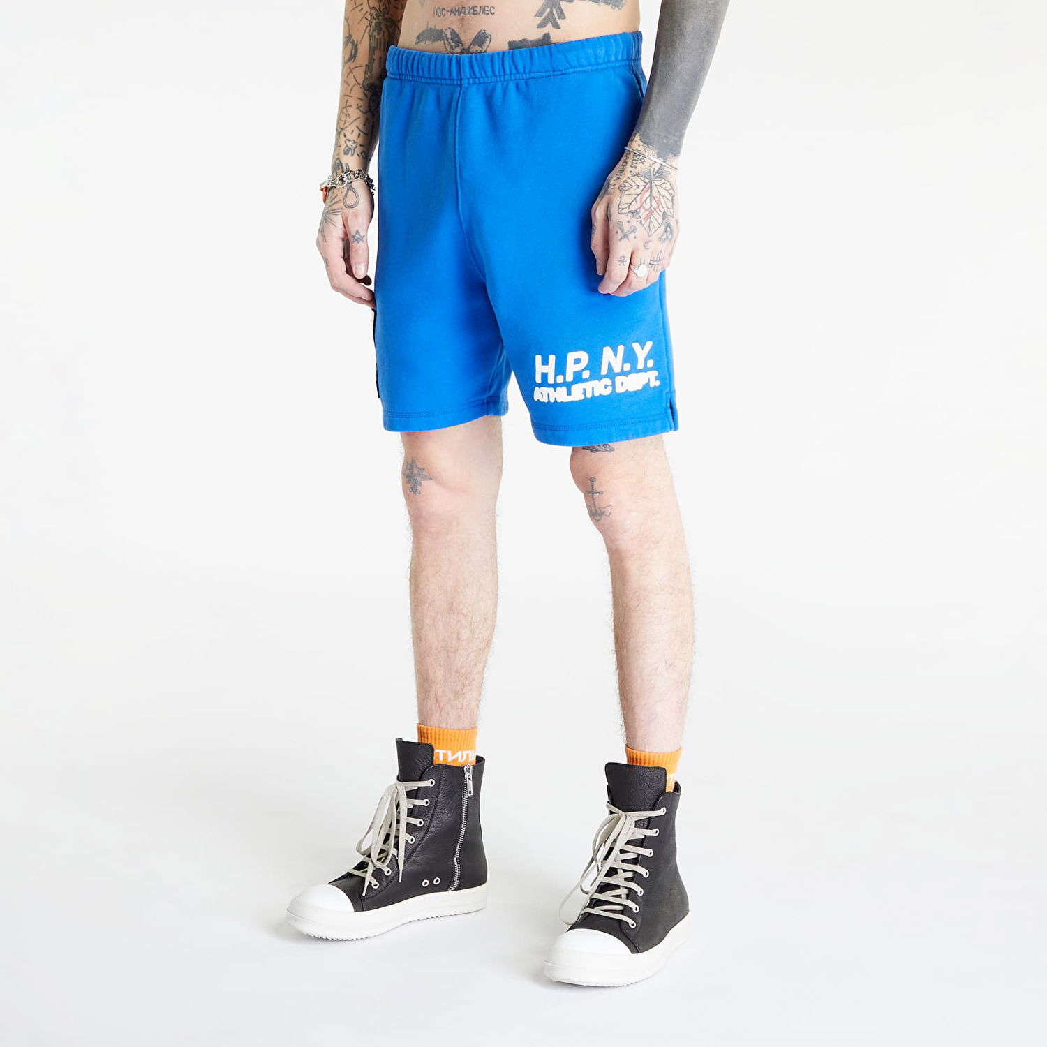 Shorts HERON PRESTON HPNY 23 Sweatshorts Blå | HMCI011S23JER0014501, 0