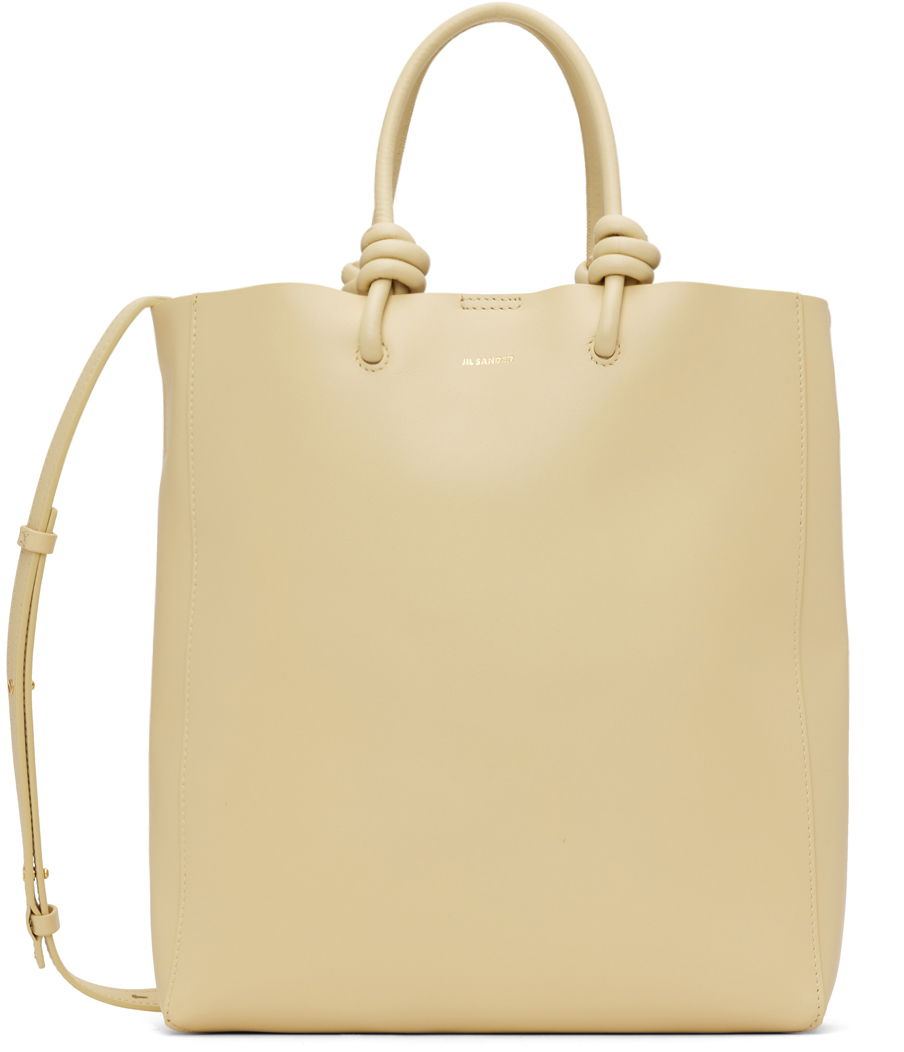 Mulepose Jil Sander Medium Giro Tote Bag Beige | J07WD0018_P5373, 0