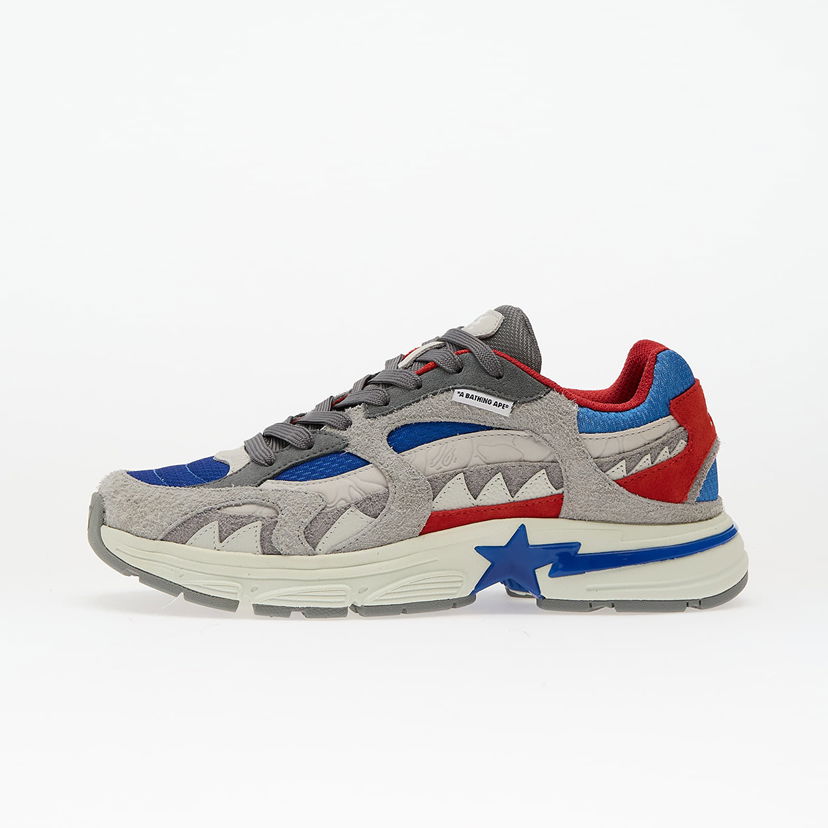 Sneakers og sko BAPE A BATHING APE Bape Shark Sta 2 M2 Grå | 001FWL301320MBLU