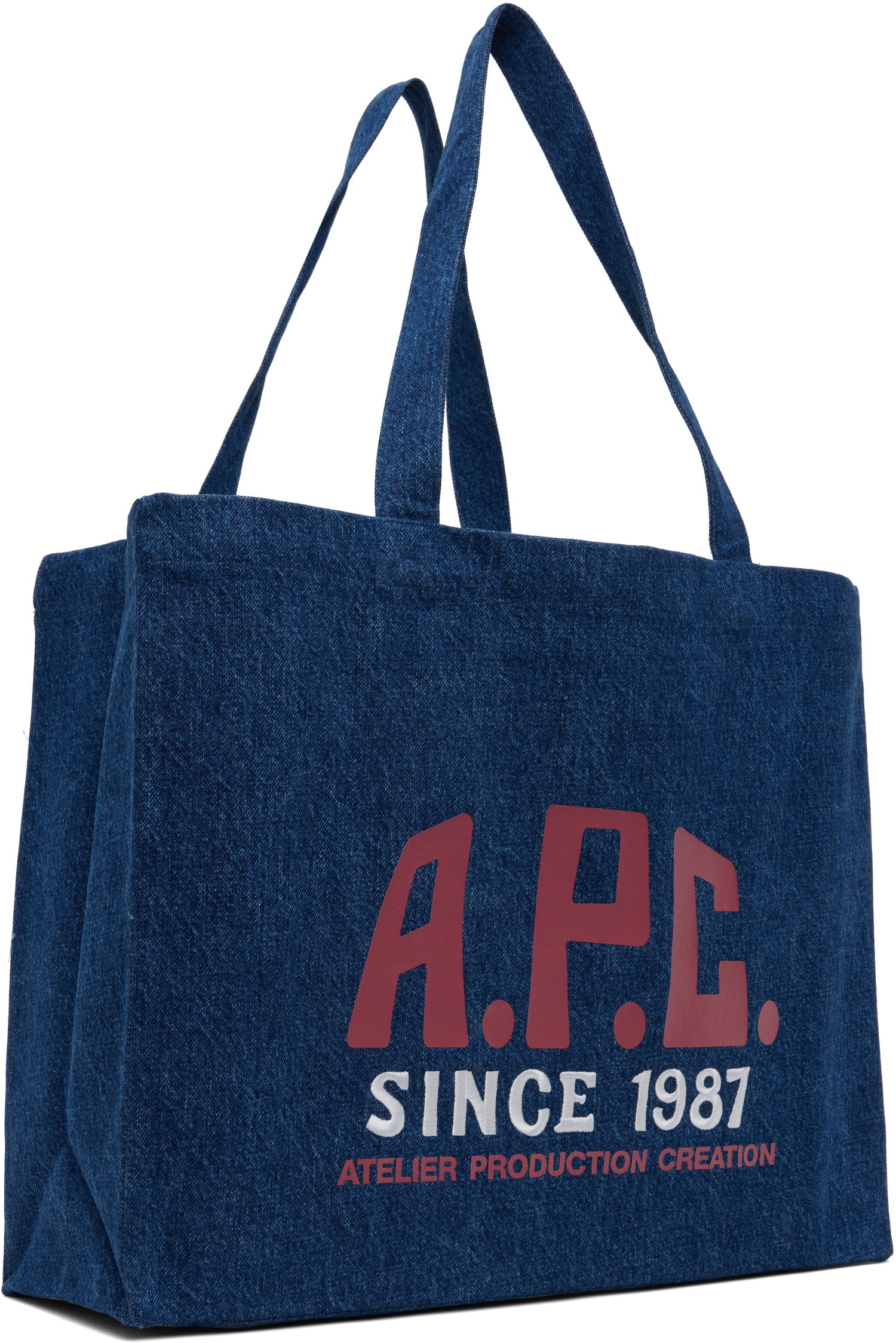 Mulepose A.P.C. A.P.C. Diane Carpenter Shopping Tote Blå | COHTD-M61991, 1
