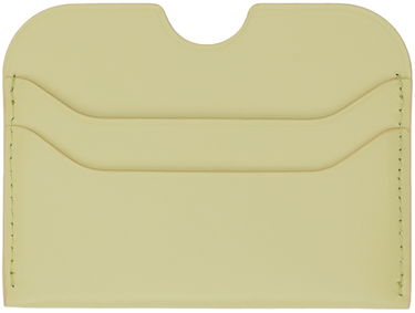 Tegnebog Acne Studios Leather Card Holder Grøn | CG0193-, 1