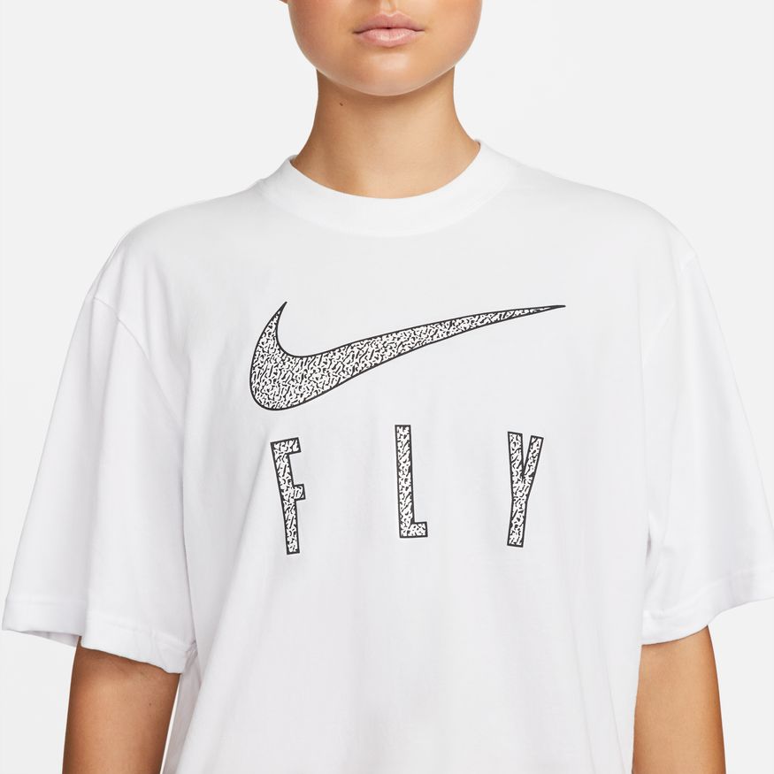 T-shirt Nike Dri-FIT Swoosh Fly Boxy Tee Hvid | DV2373-100, 1