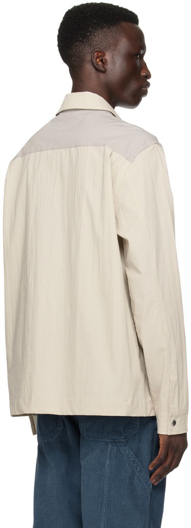 Vindjakke Paul Smith PS Paul Smith Contrast Shirt Beige | M2R-692Y-M21957-71, 2