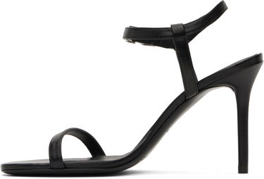 Tilbehør Courrèges Courrèges AC Heeled Sandals Sort | 125SSD028AG0030, 2