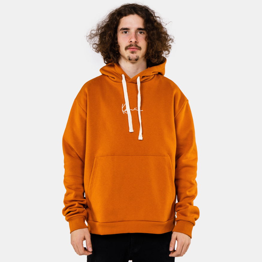 Sweatshirt Karl Kani Small Signature Hoodie Orange | 6028809, 0