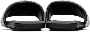 Tilbehør Marc Jacobs Marc Jacobs 'The Rhinestone J Marc' Slides Sort | 2R3FFS006F05, 1