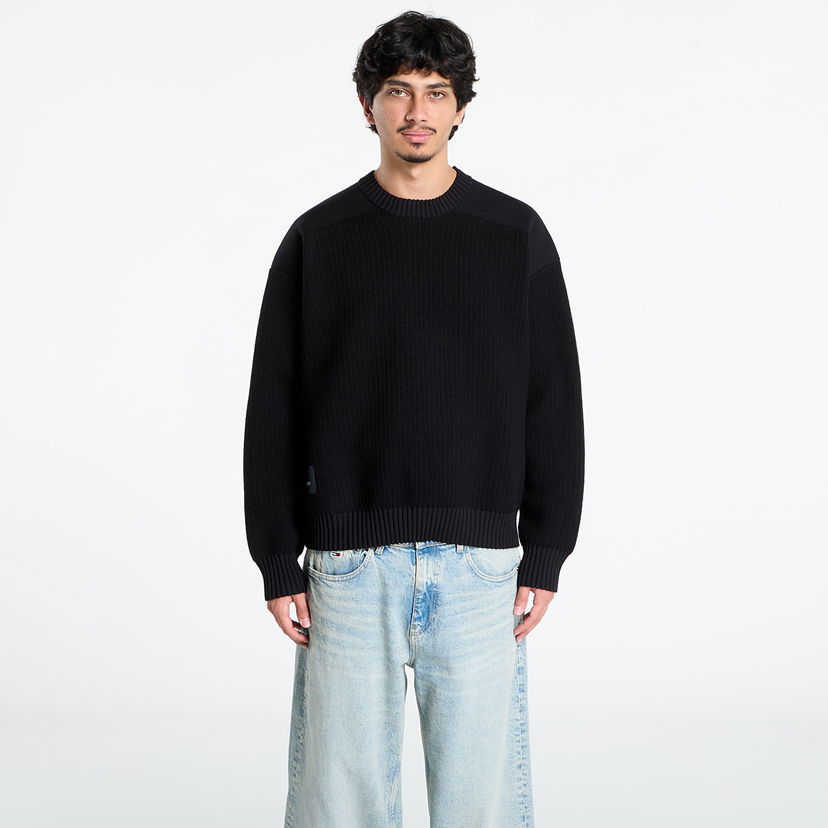 Sweater Y-3 Y-3 Padded Crew Sweater Sort | KD2555