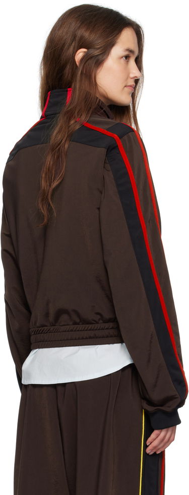 Jakke Martine Rose Martine Rose Shrunken Track Jacket Brun | 137JT12722, 2
