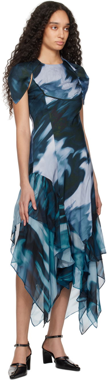 Kjole Collina Strada Collina Strada Hillary Maxi Dress Blå | XX4005, 3