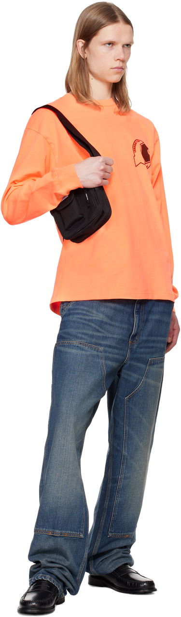 T-shirt Carhartt WIP Carhartt WIP Long Sleeve Industry T-Shirt Orange | I034411, 3