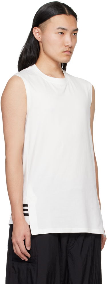 Tanktop Y-3 Y-3 3-Stripes Tank Top Hvid | JM7844, 1