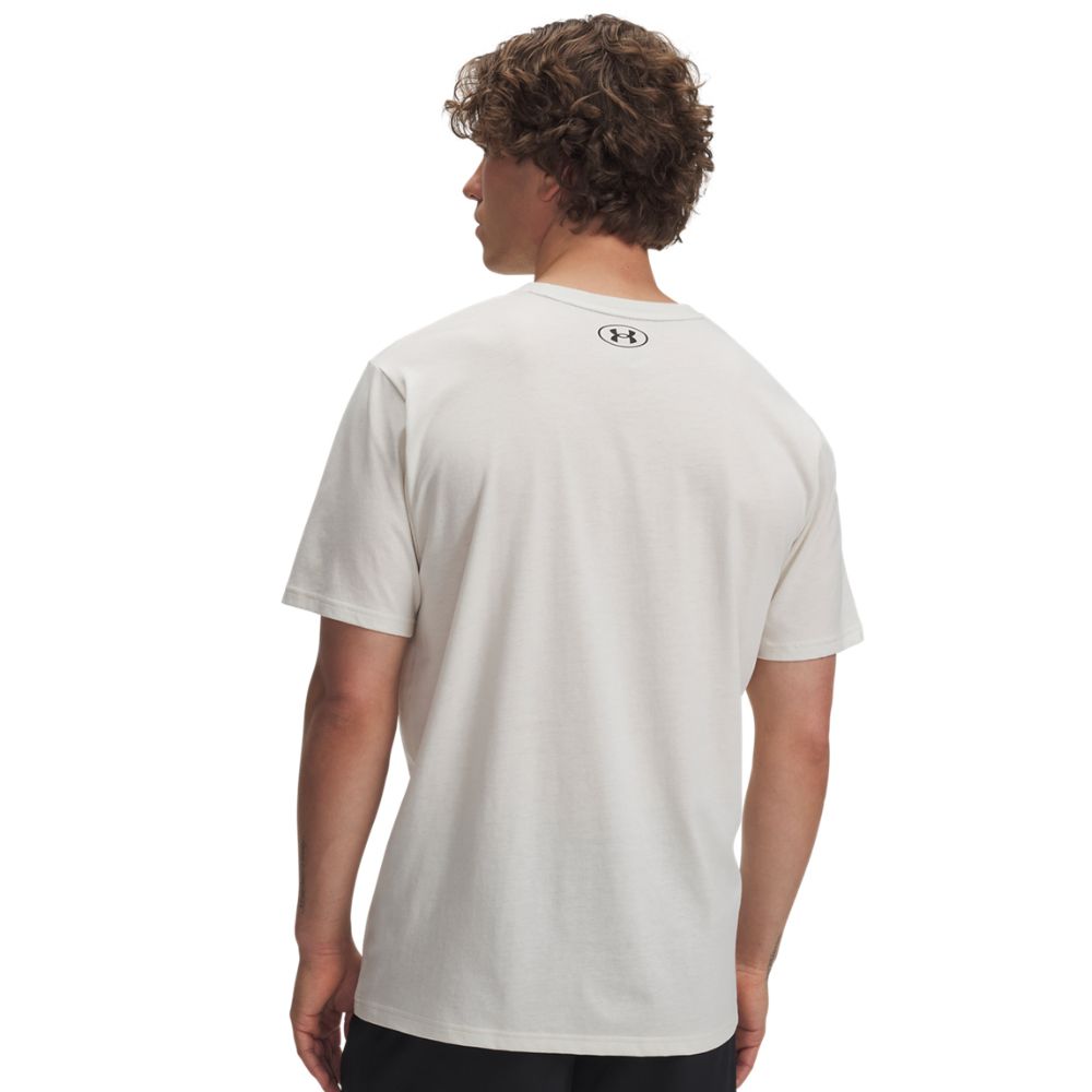 T-shirt Under Armour Project Rock T-Shirt Hvid | 1383191-279, 1